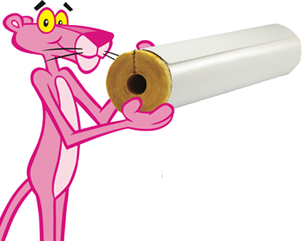 Pink Panther Holding a Pipe Pink Panther Holding a Pipe