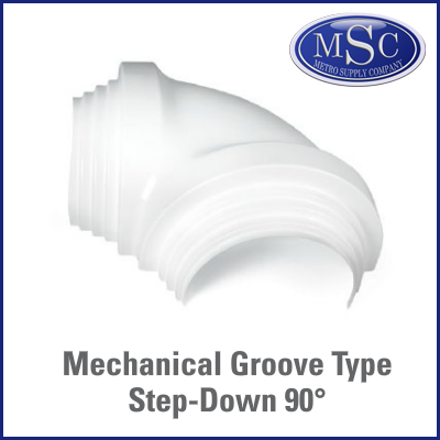 Zeston Mechanical Groove 90º Elbow Cover