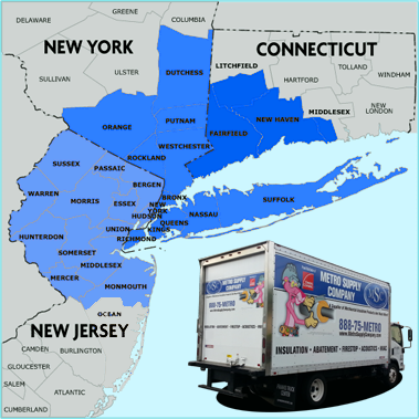 Service Area Map