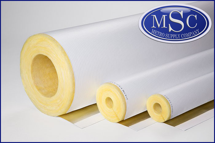 Johns Manville Microlock HP Ultra Fiberglass Pipe Insulation