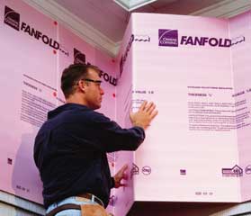Fanfold Foam Residing Board