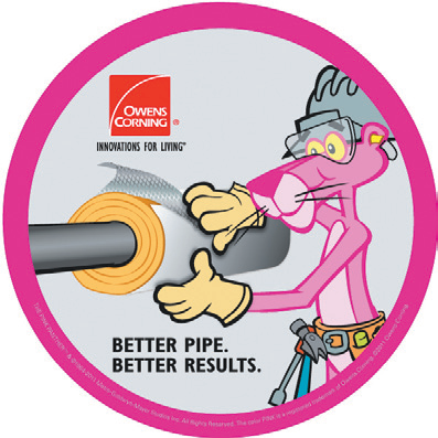 Owens Corning Fiberglas Pipe Insulation SSL II